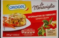 Mängden socker i Orogel le meraviglie 6 sformatini di verdura surgelati
