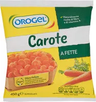 Mängden socker i Carote a fette surgelati