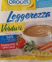 Mängden socker i Verduri' Leggerezza