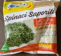 Mängden socker i Spinaci saporiti