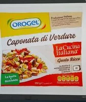 Mängden socker i La cucina italiana caponata di verdure surgelati gr 250
