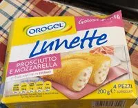 Mängden socker i Lunette prosciutto e mozzarella