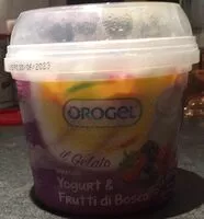 Mängden socker i Yogurt frutti di bosco