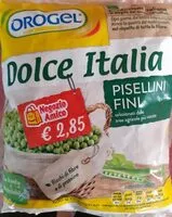 Mängden socker i Pisellini fini