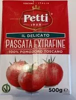 Mängden socker i Passata extrafine