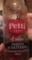 Mängden socker i Passata di datterini bio