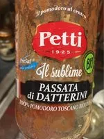 Mängden socker i Passata di datterini bio