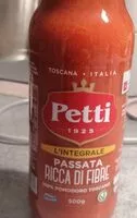 Mängden socker i Passata integrale