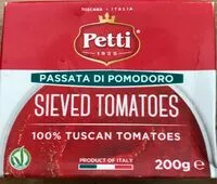 Mängden socker i Sieved tomato