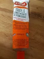 Mängden socker i Triplo concentrato di pomodoro