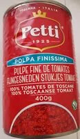 Mängden socker i Pulpe fine de tomates