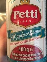 Mängden socker i Tomates concassées fine