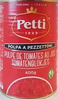 Mängden socker i Polpa a pezzettoni