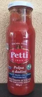 Mängden socker i Polpa a dadini- tomates pelées concassées