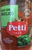 Mängden socker i Sugo con basilico