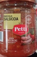 Mängden socker i Ragù alla salsiccia
