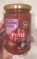 Mängden socker i Sauce tomate aux aubergines