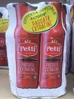 Mängden socker i Passata extrafine