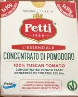 Mängden socker i Concentrato di pomodoro - l’essenziale