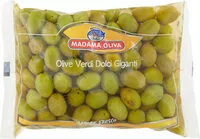 Mängden socker i Olive verdi dolci giganti