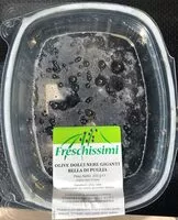 Mängden socker i Olive Nere Bella Puglia 200 GR.