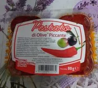 Mängden socker i Pestato di olive piccante