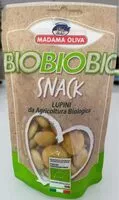 Mängden socker i Bio Snack Lupini da Agricoltura Biologica