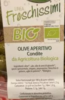 Mängden socker i Olive Aperitivo condite