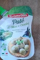 Mängden socker i Paté di olive e carciofi