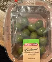 Mängden socker i Olive di Castelvetrano  dolci verdi