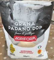Mängden socker i Grana padano dop