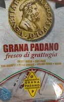Mängden socker i Grana padano fresco di grattugia