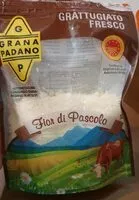 Mängden socker i Grattugiato fresco grana Padano