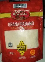 Mängden socker i Grana padano