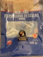 Mängden socker i Parmigiano Reggiano Grattugiato