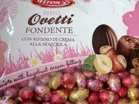 Mängden socker i Mini ovetti fondente