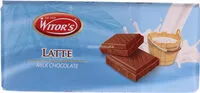 Mängden socker i Witor's Tavoletta Latte GR. 100