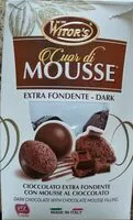 Mängden socker i Cuor di mousse