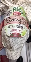 Mängden socker i Uovo extra fondente biologico