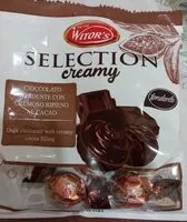 Mängden socker i Selection creamy fondente