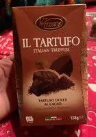 Mängden socker i Il tartufo