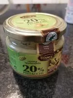 Mängden socker i Crema Spalmabile 20% PISTACCHI