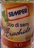 Mängden socker i Olio di semi di arachide