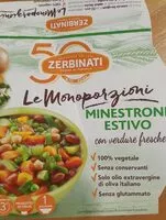 Mängden socker i Minestrone estivo - Le monoporzioni