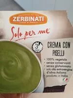 Mängden socker i Crema con piselli
