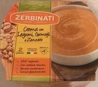 Mängden socker i crema con legumi germogli e zenzero