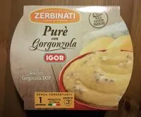 Mängden socker i Purè con Gorgonzola IGOR