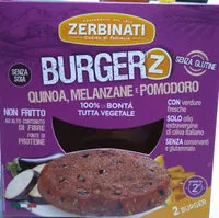 Mängden socker i Burger'z quinoa, melanzane e pomodoro