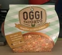 Mängden socker i Minestra con ceci e quinoa
