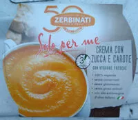 Mängden socker i Crema con zucca e carote